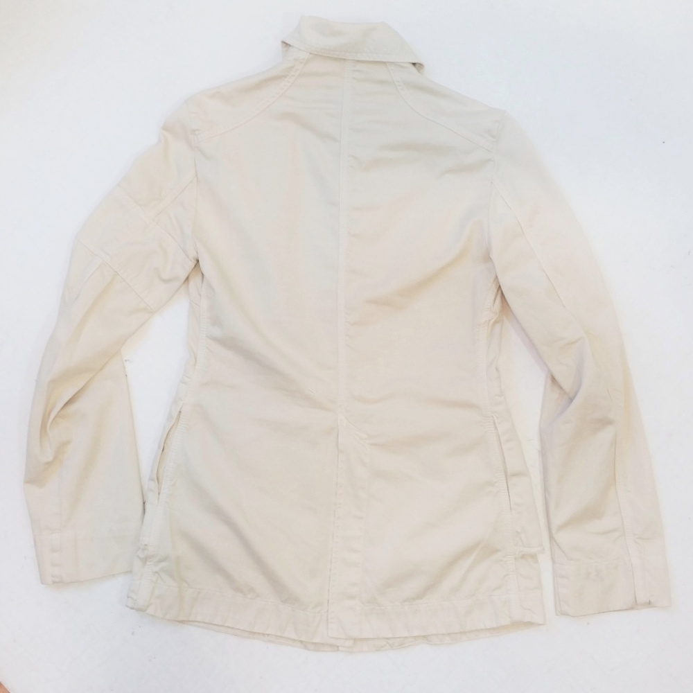 Diesel Cream Utility Jacket Chore Coat Distressed - Picture 8 of 8